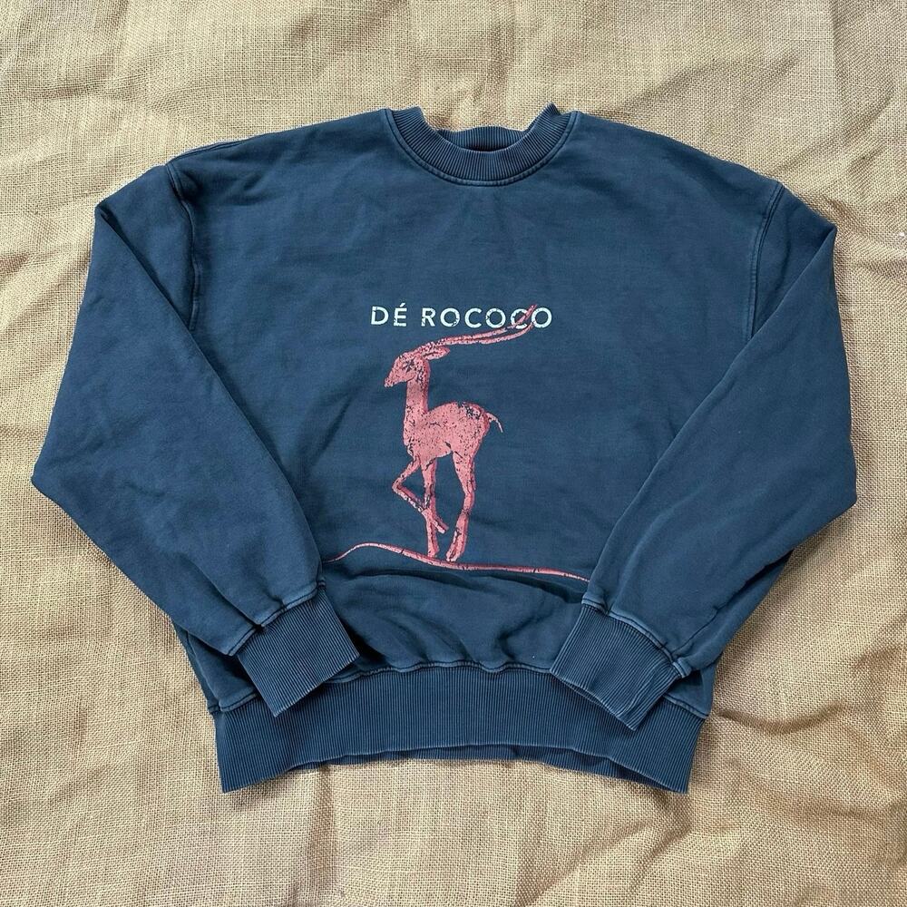 DE ROCOCO Sweatshirt Sz S